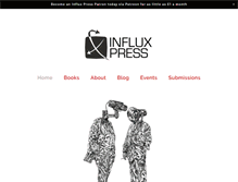 Tablet Screenshot of influxpress.com